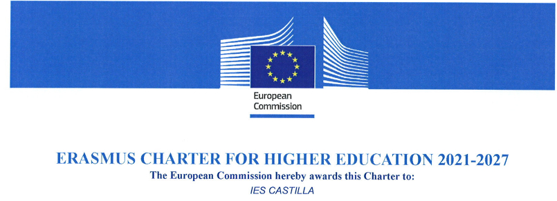 Cabecera Carta Erasmus Inglés